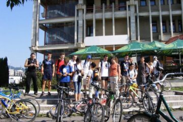 Campanie pe bicicletă