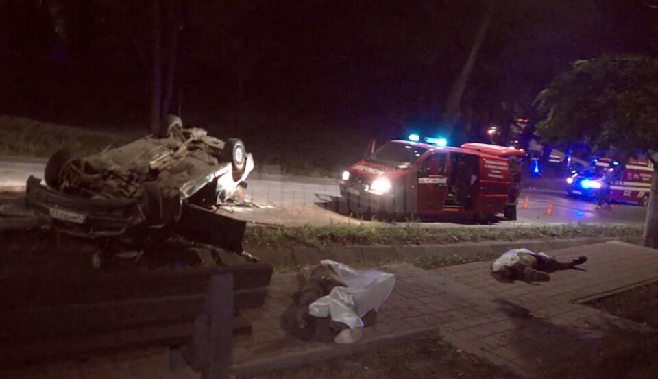 Imagini de coșmar la locul accidentului