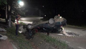 Imagini de coșmar la locul accidentului