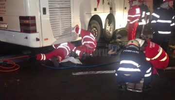 Imagini de coșmar la locul accidentului