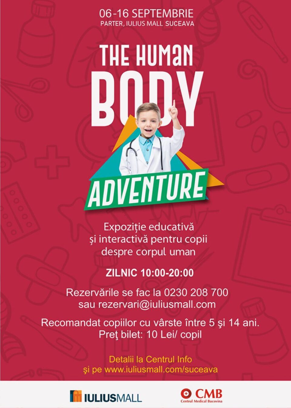 „The Human Body Adventure”, la Iulius Mall