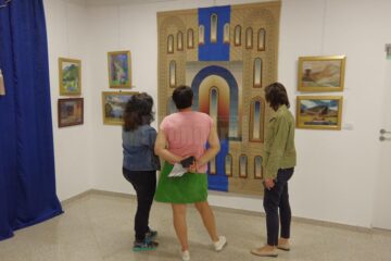 Expoziția de artă plastică semnată de Cela și Costin Neamțu, un regal de culoare, de echilibru, de spiritualitate