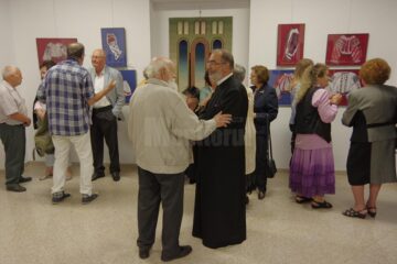 Expoziția de artă plastică semnată de Cela și Costin Neamțu, un regal de culoare, de echilibru, de spiritualitate