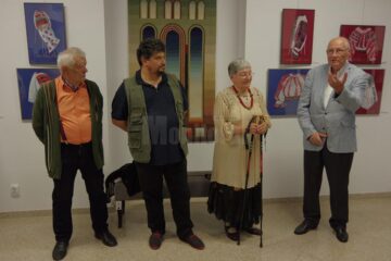 Expoziția de artă plastică semnată de Cela și Costin Neamțu, un regal de culoare, de echilibru, de spiritualitate