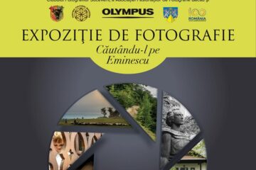 Vernisajul expoziției de fotografie „Căutându-l pe Eminescu", pe esplanada Cetății de Scaun a Sucevei