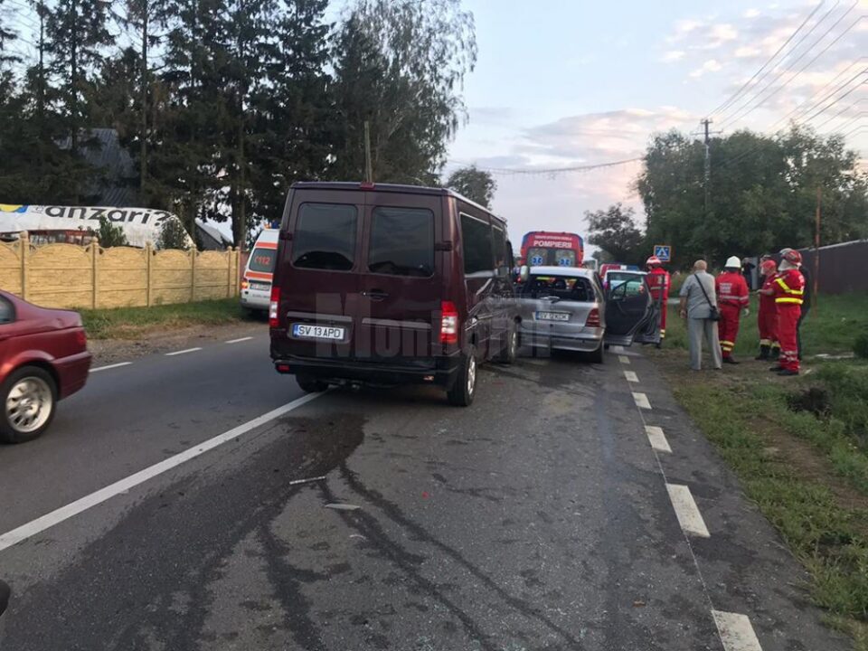 Carambol pe E85, la Cumpărătura