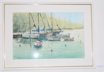 La Fălticeni, expoziție de acuarelă a pictorului Alexandros Pintilii Karciucas