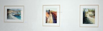 La Fălticeni, expoziție de acuarelă a pictorului Alexandros Pintilii Karciucas