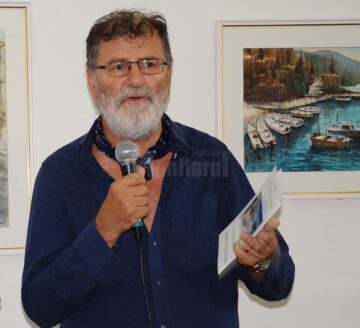 La Fălticeni, expoziție de acuarelă a pictorului Alexandros Pintilii Karciucas