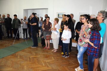 La Fălticeni, expoziție de acuarelă a pictorului Alexandros Pintilii Karciucas