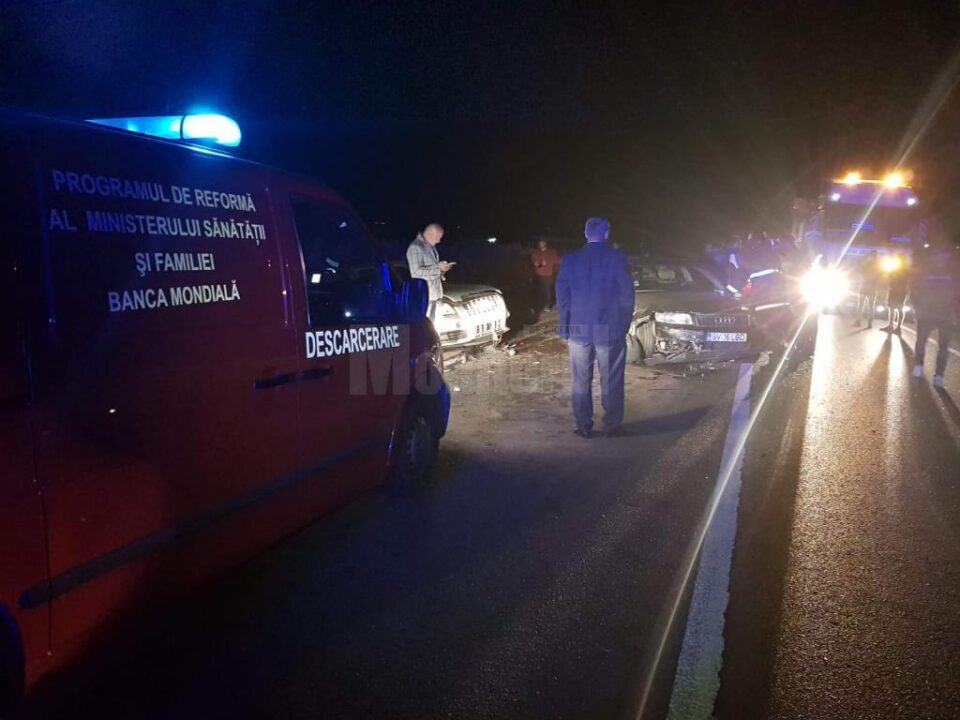Accidentul s-a petrecut duminică noapte, în jurul orei 23.00