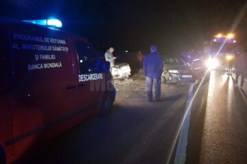 Accidentul s-a petrecut duminică noapte, în jurul orei 23.00