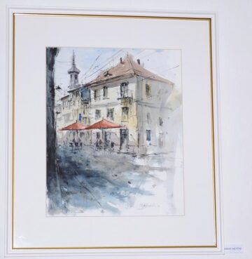 La Fălticeni, expoziție de acuarelă a pictorului Alexandros Pintilii Karciucas