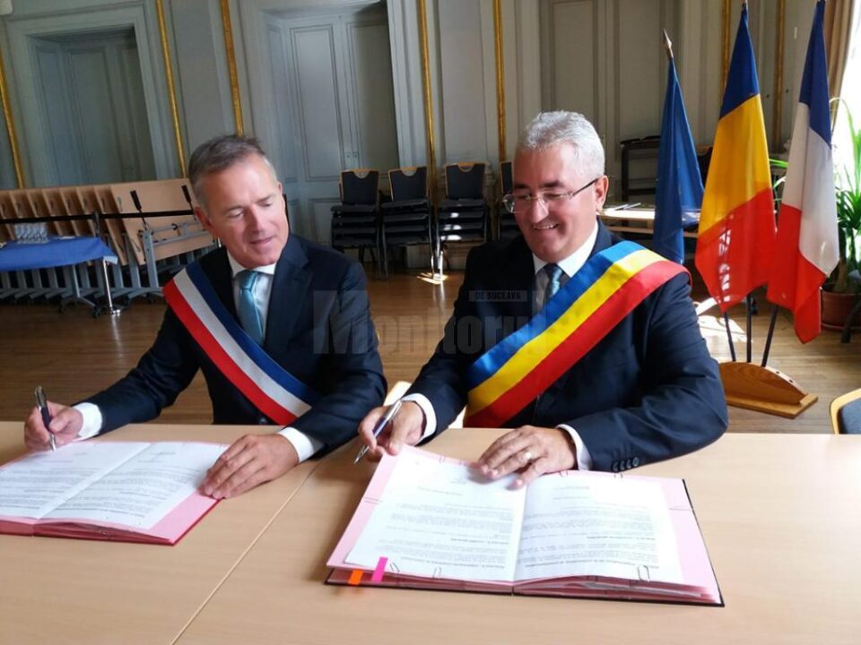 Semnarea Parteneriatului de colaborare între Suceava și Laval