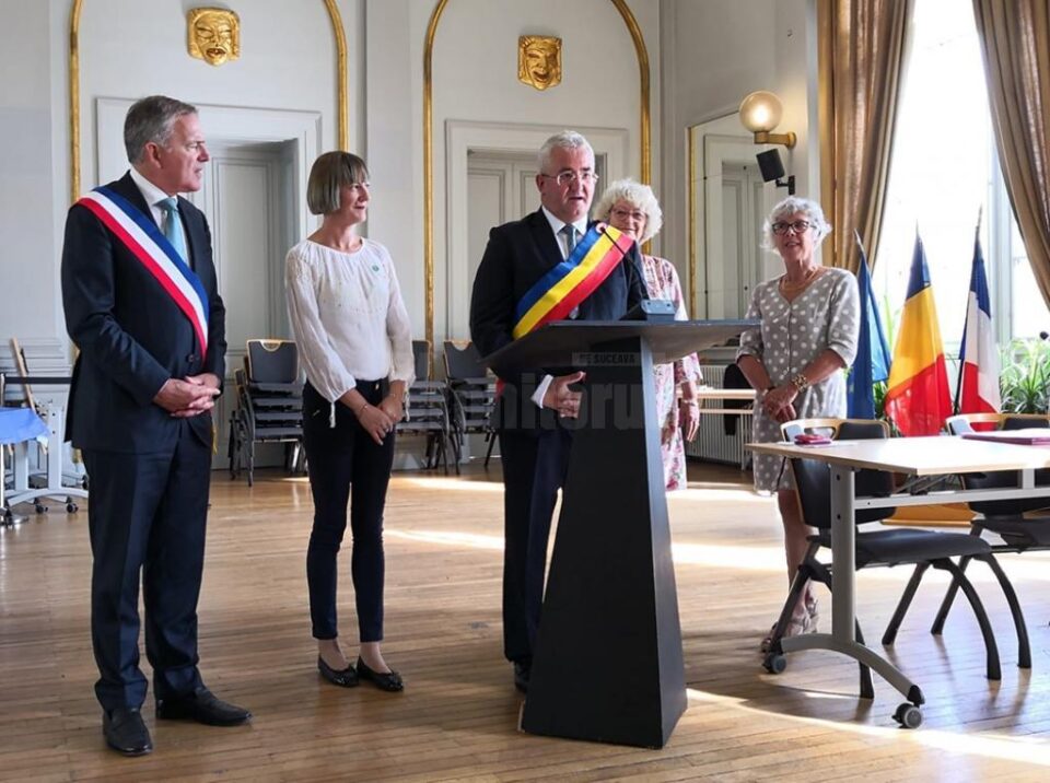 Colaborarea Sucevei cu Laval (Franța), reînnoită la opt ani de la „înfrățire”