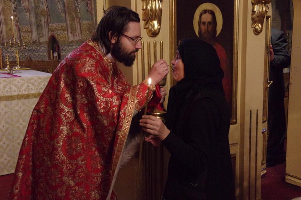 Ordinea credincioșilor înaintea Sfântului Potir