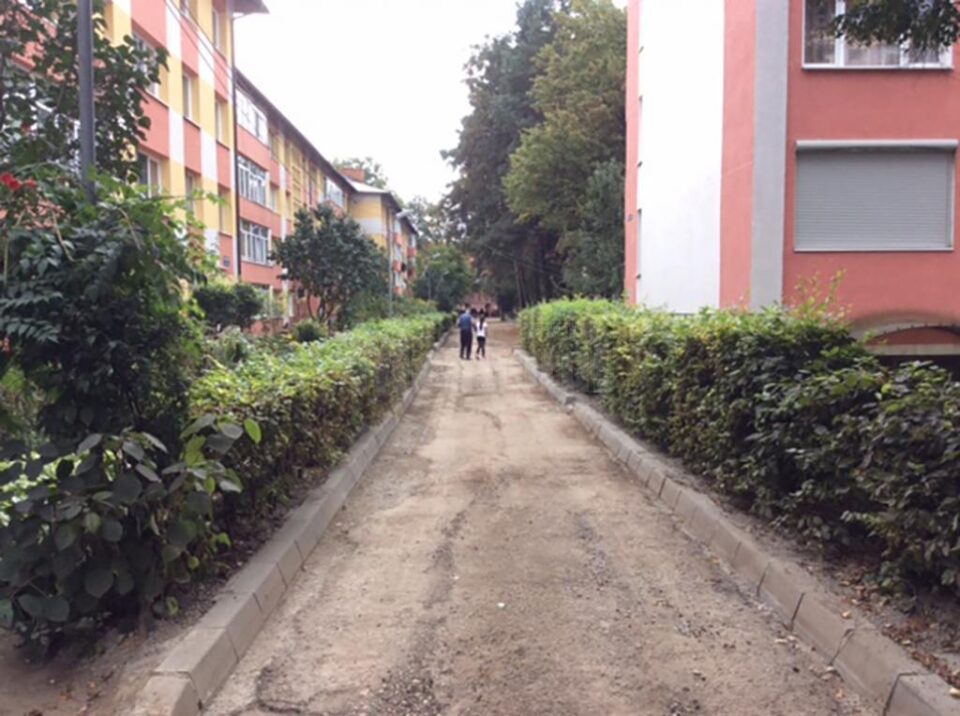 Locuri de parcare și alei moderne pentru locuitorii din zona Manejului-Călărași