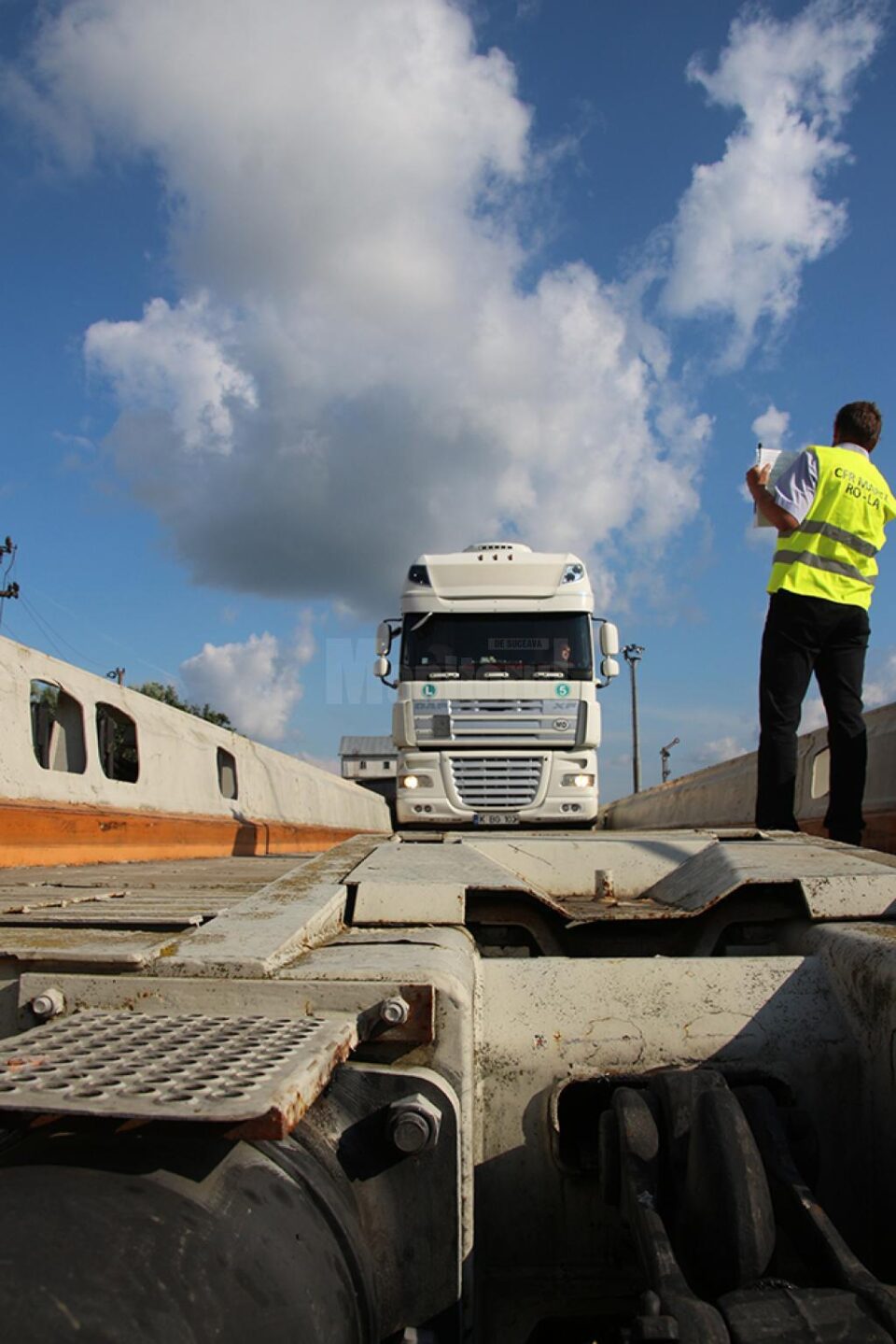 Lansarea oficială a sistemului de transport al tirurilor pe calea ferată va fi făcută până la sfârșitul lunii septembrie