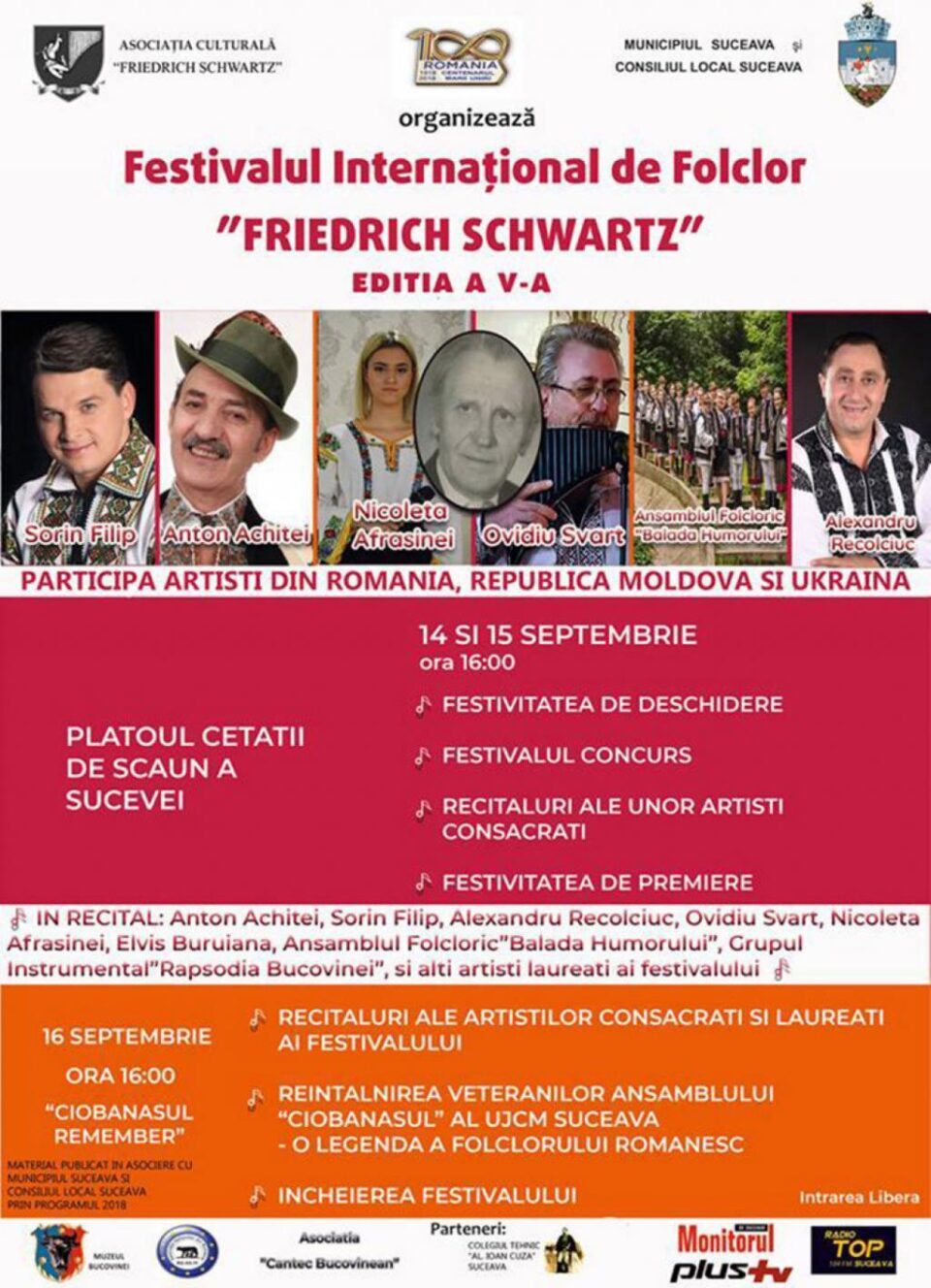 Festivalul Internațional de Folclor „Friedrich Schwartz”, ediția a V-a Festivalul Internațional de Folclor „Friedrich Schwartz”, ediția a V-a
