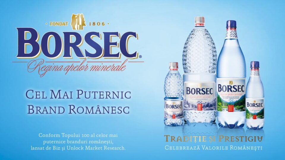 Borsec - cel mai puternic brand autohton