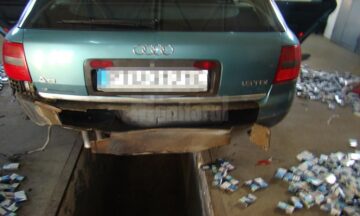 Țigări de peste 50.000 de euro și patru mașini reținute de polițiștii de frontieră suceveni