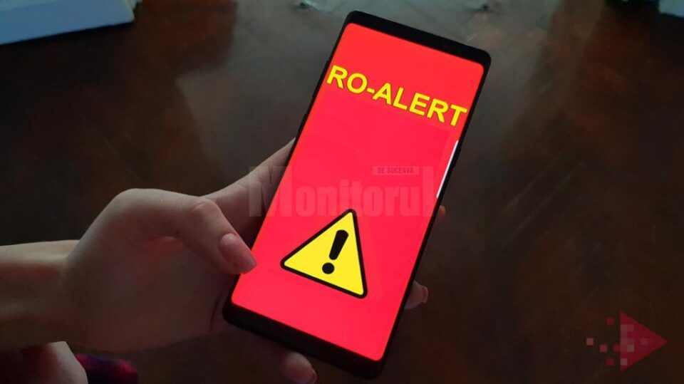 Telefonul setat pe ro-alert