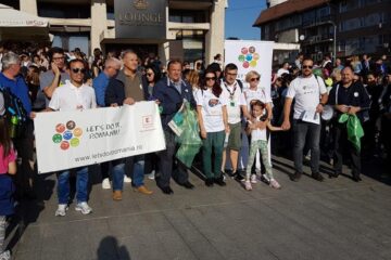 Gheorghe Flutur, alături de voluntari, în Ziua de Curățenie Națională