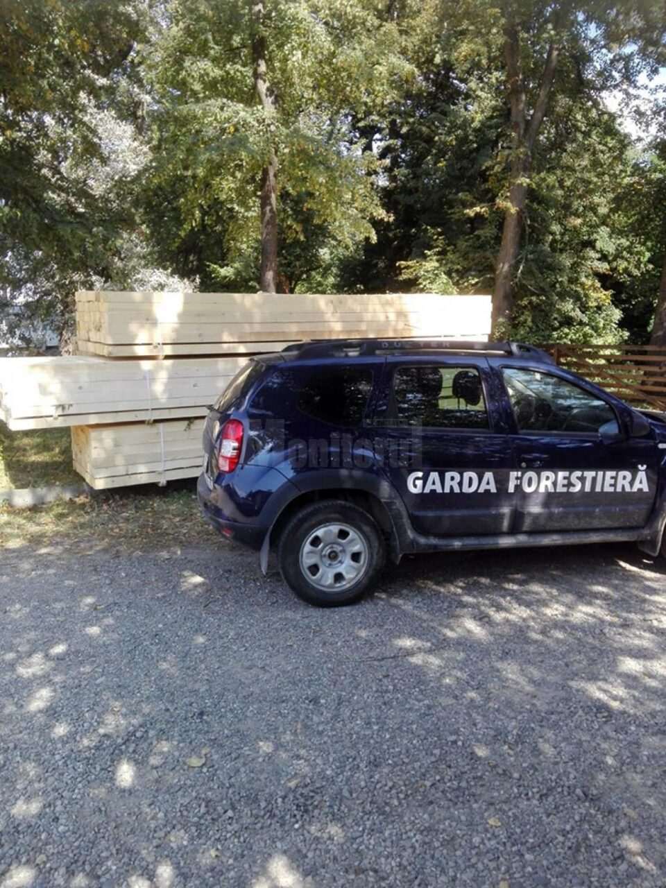 Cherestea de aproape 20.000 de lei, confiscată la Cornu Luncii
