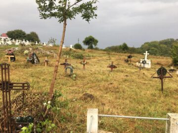 Cimitirul copiilor morți în „Orfelinatul groazei” din Siret, igienizat în urma unui articol din „Monitorul de Suceava”