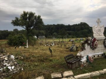 Cimitirul copiilor morți în „Orfelinatul groazei” din Siret, igienizat în urma unui articol din „Monitorul de Suceava”