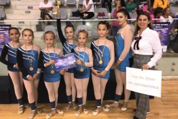 Elevi suceveni, premiați la Concursul de gimnastică ''Cupa Pro Ritmic''