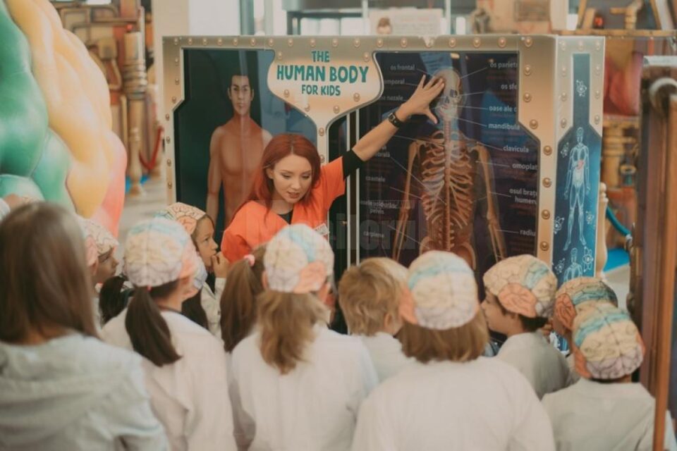 Peste 1.500 de copii au vizitat expoziția interactivă „The Human Body Adventure”, la Iulius Mall