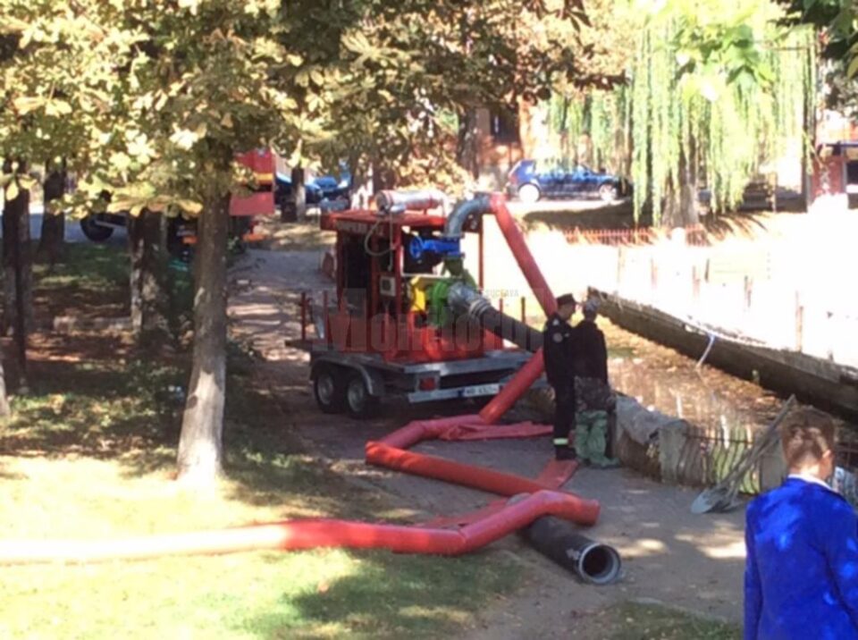Lacul din parcul Alexandru Sahia va fi curățat și reabilitat