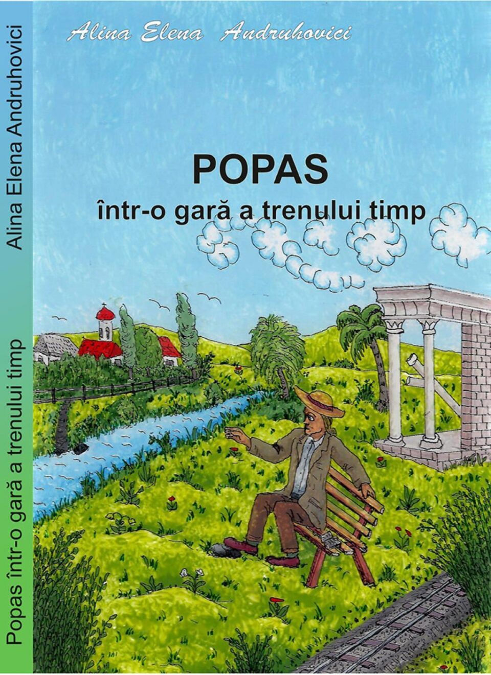 Popas într-o gară a trenului timp