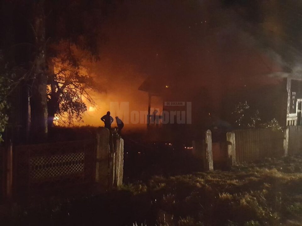 Incendiul a fost violent