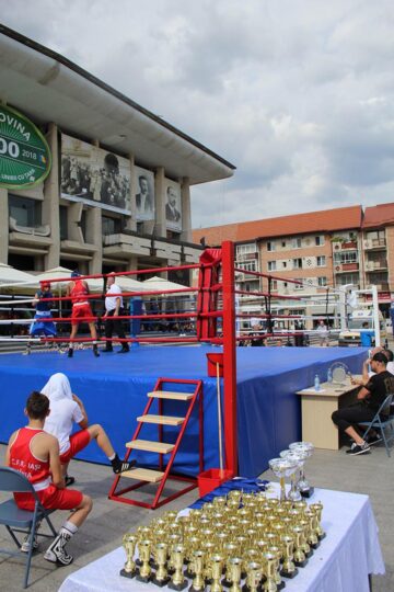 Box în centrul Sucevei, în memoria antrenorului Doru Iftime