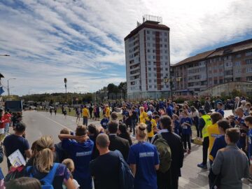 Crosul Sucevei a mobilizat peste 1.000 de oameni în centrul municipiului