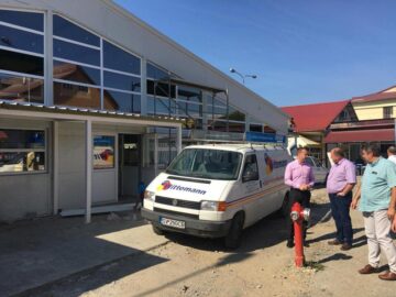 Piața Burdujeni modernizată va fi dată în folosință la finele anului