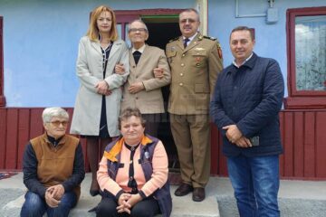 Aniversarea a 102 ani a veteranului de război Costachi Florea