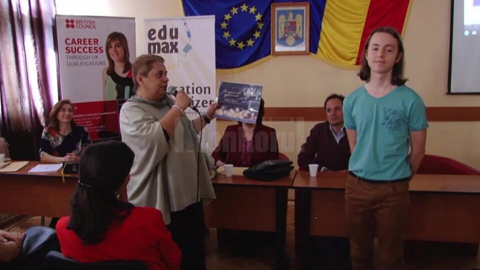 Certificat de nivel profesionist de limbă engleză, pentru un elev de clasa a IX-a al Colegiului „Petru Rareș”