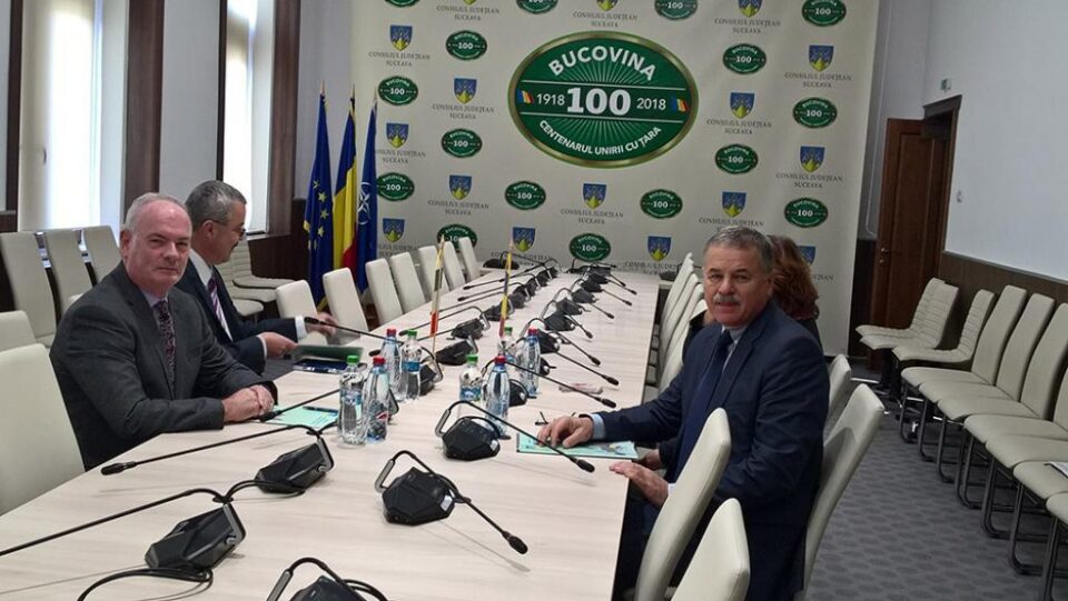 Viorel Seredenciuc s-a întâlnit cu ambasadorul Irlandei la București
