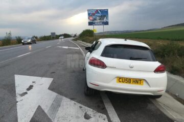 Mașina implicată