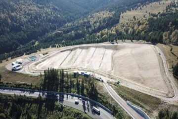 Depozitul de deșeuri de pe Mestecăniș a fost recepționat vineri, 28 septembrie 2018