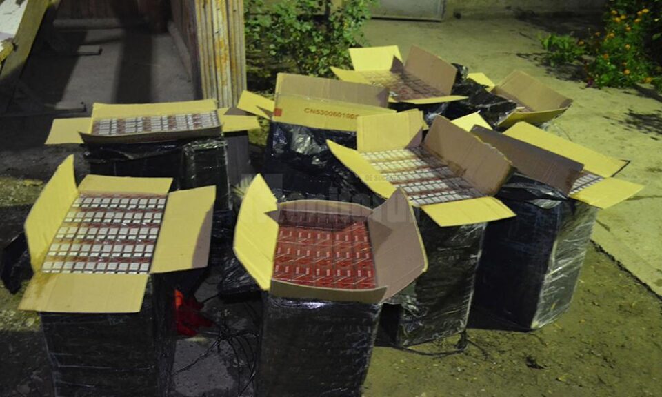 Țigările de contrabandă au fost confiscate