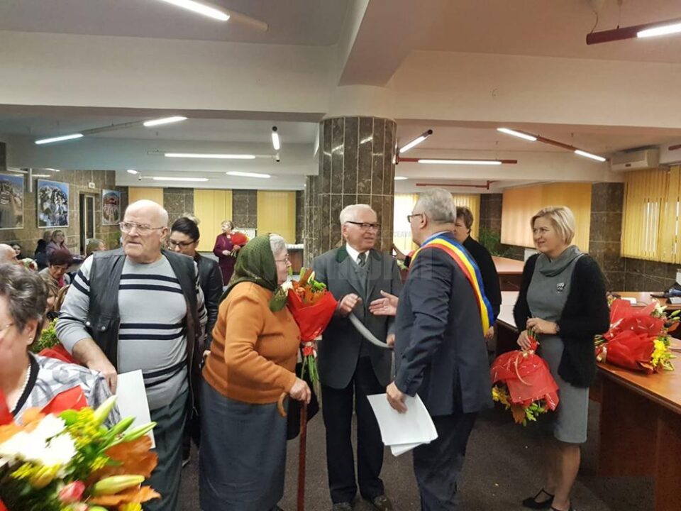 Alte 26 de Cupluri de Aur au fost sărbătorite sâmbătă la sediul Primăriei Suceava
