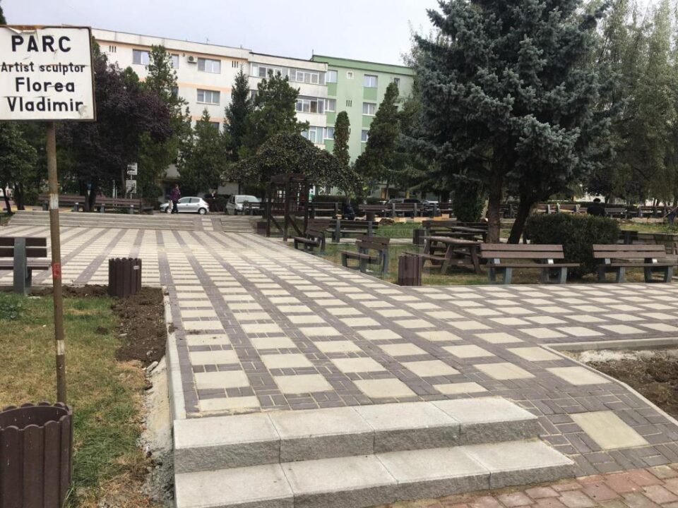 Noul aspect al Parcului Vladimir Florea, dupa lucrarile de reabilitare 2