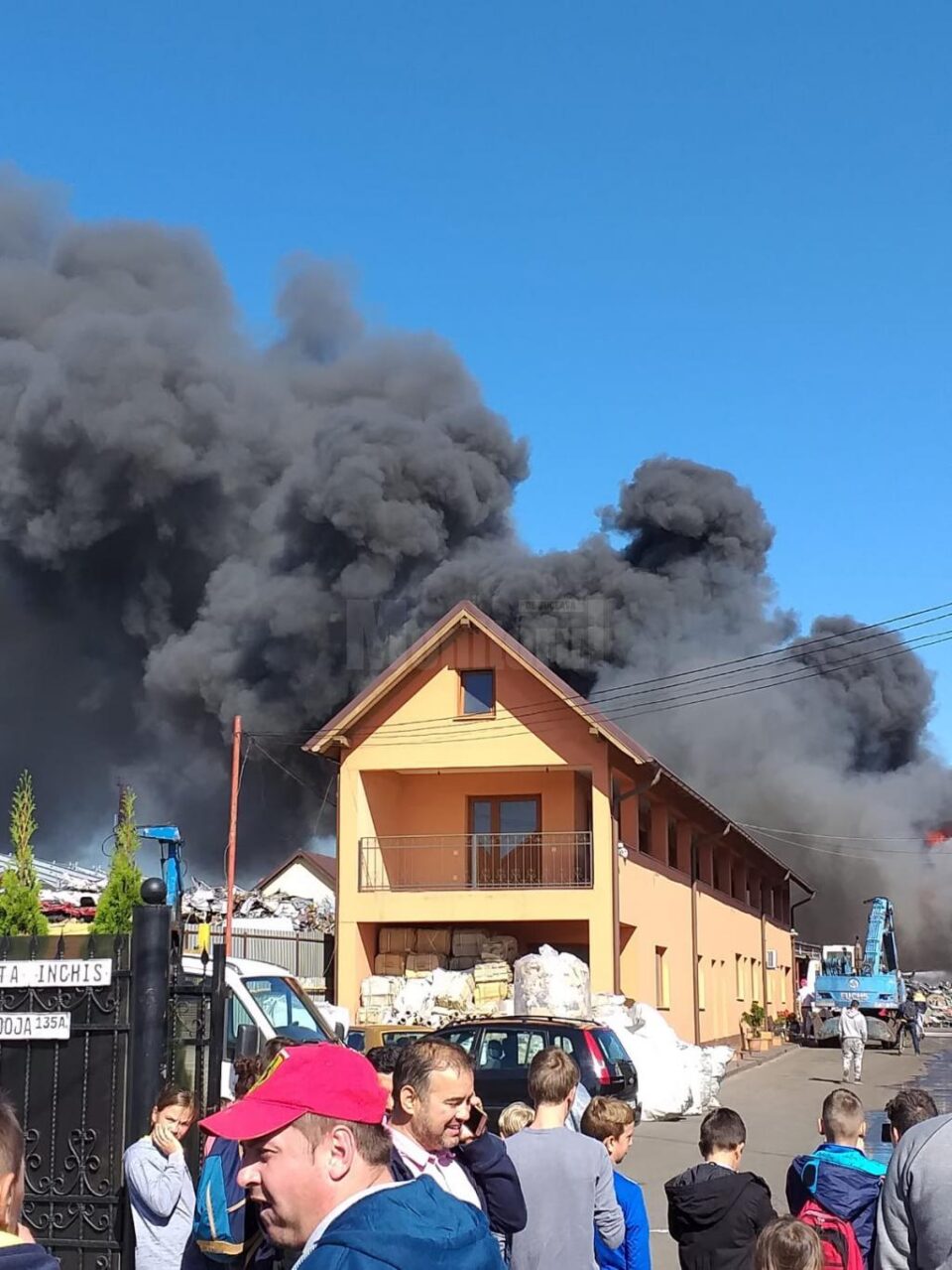 Imagini de coșmar la fața locului