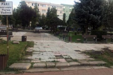 Așa arăta parcul înainte de modernizare