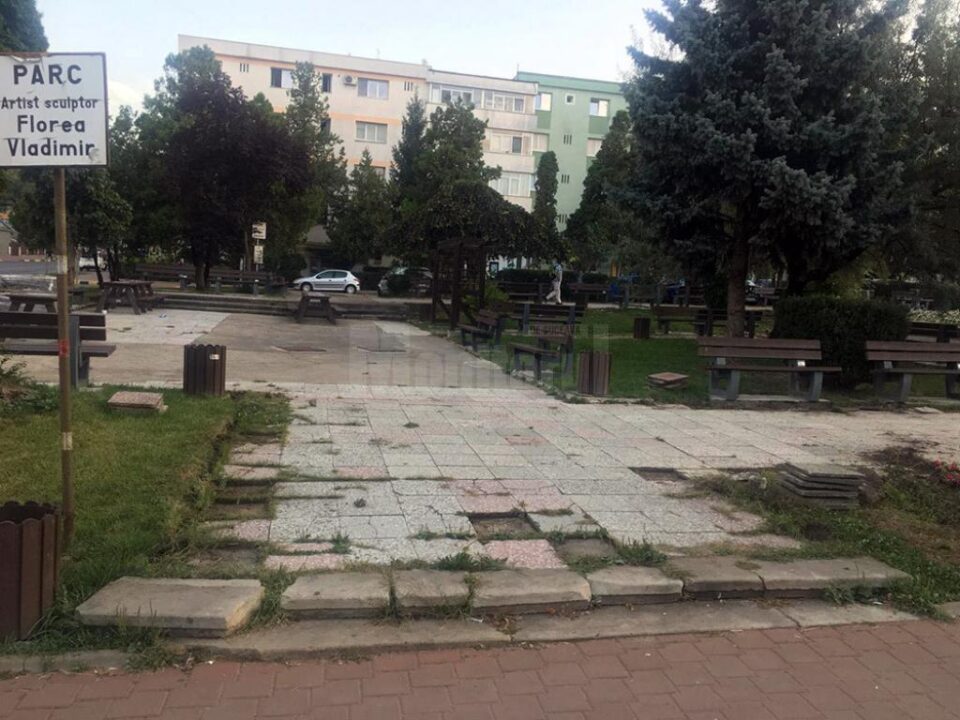Așa arăta parcul înainte de modernizare