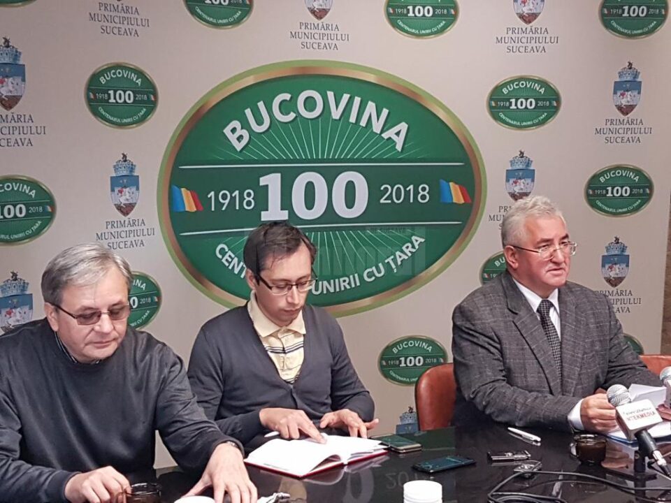 Primarul Sucevei, la conferinta de presa